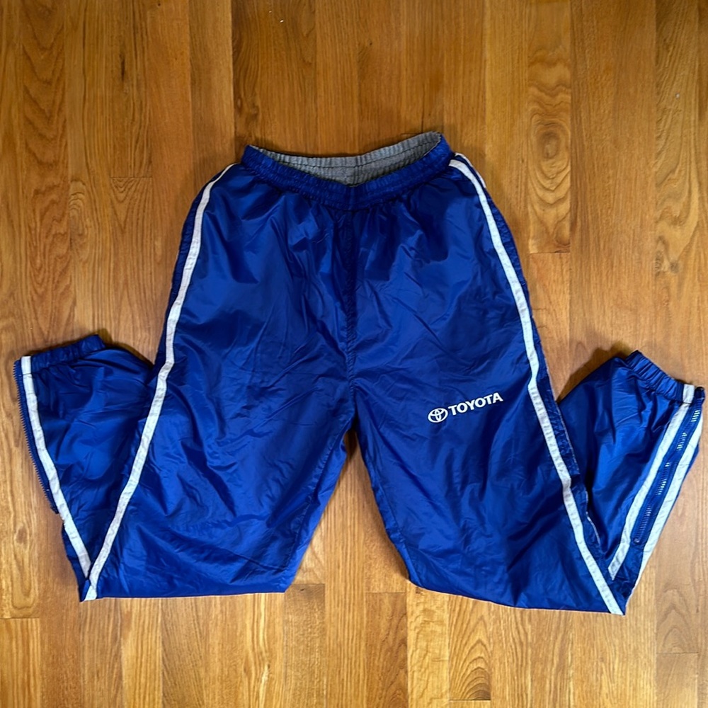 Reversible Toyota sweat track pants
